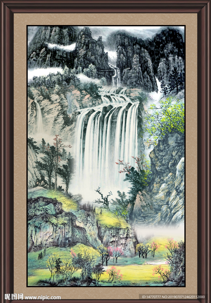 国画山水