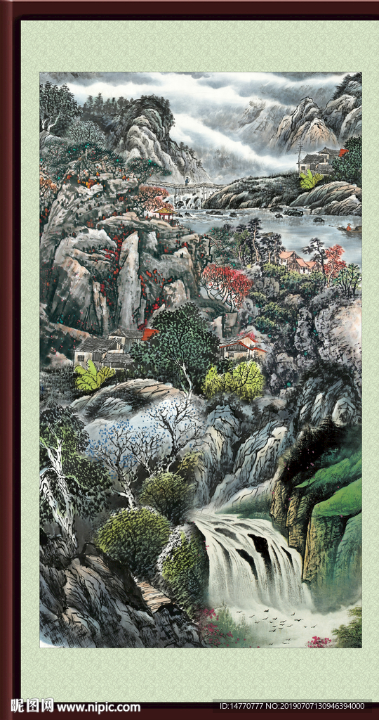 国画山水