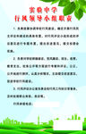 中学行风领导小组职责