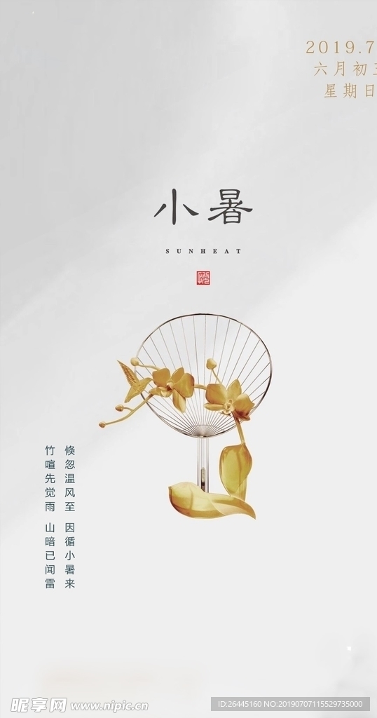小暑荷花 节气 夏天