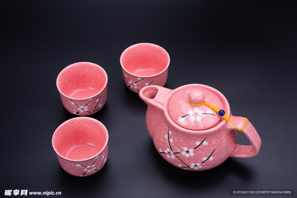 茶壶陶瓷壶青花瓷