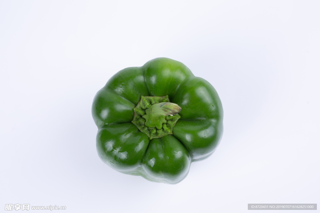 圆椒青柿子椒菜椒甜椒果蔬