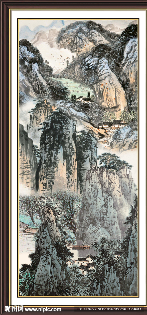 黄山国画
