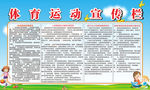学校体育运动宣传栏