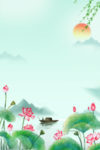 荷花背景