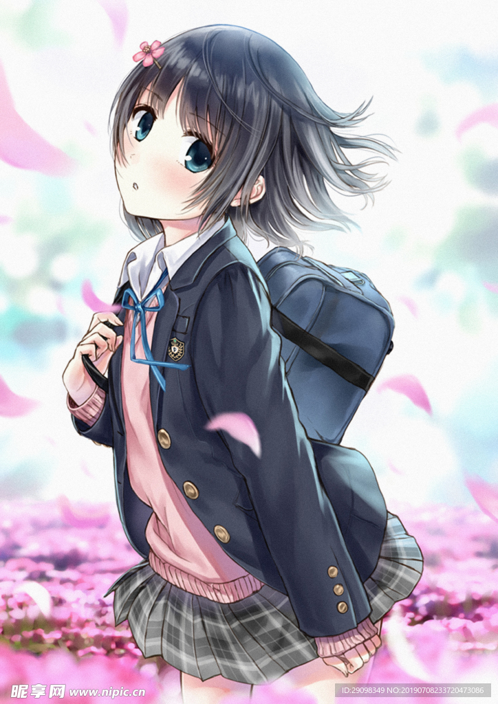 卡通美女