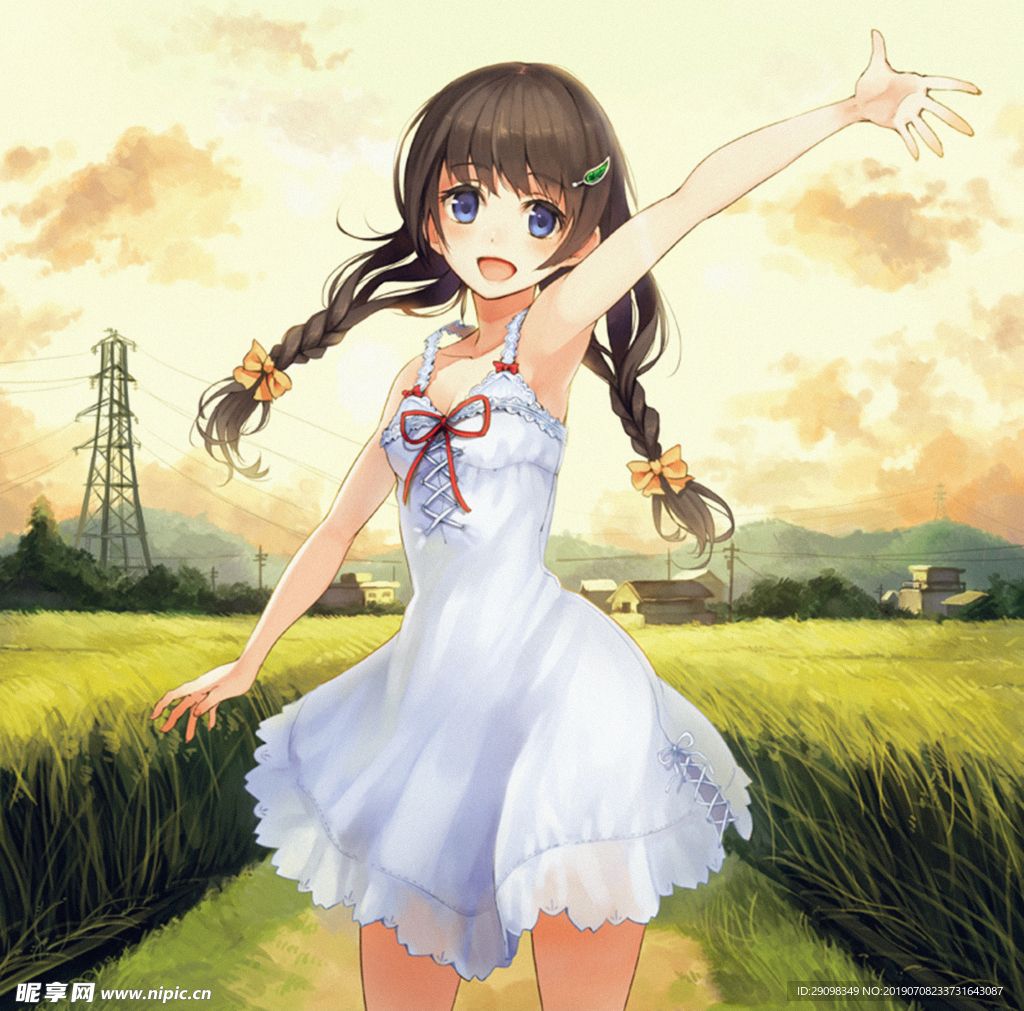 卡通美女