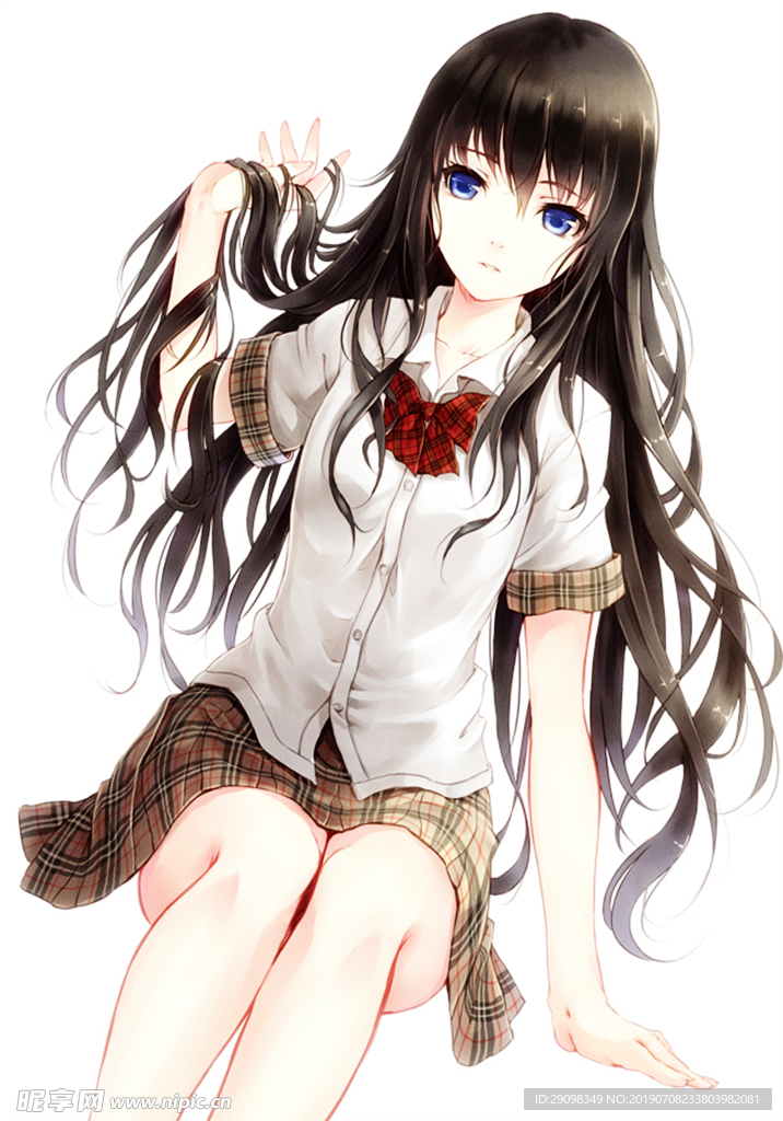 卡通美女