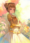 卡通美女