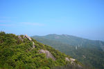 蓝天白云小梅沙高山
