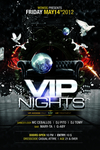 VIP之夜酒吧海报