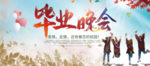 毕业晚会舞台背景板