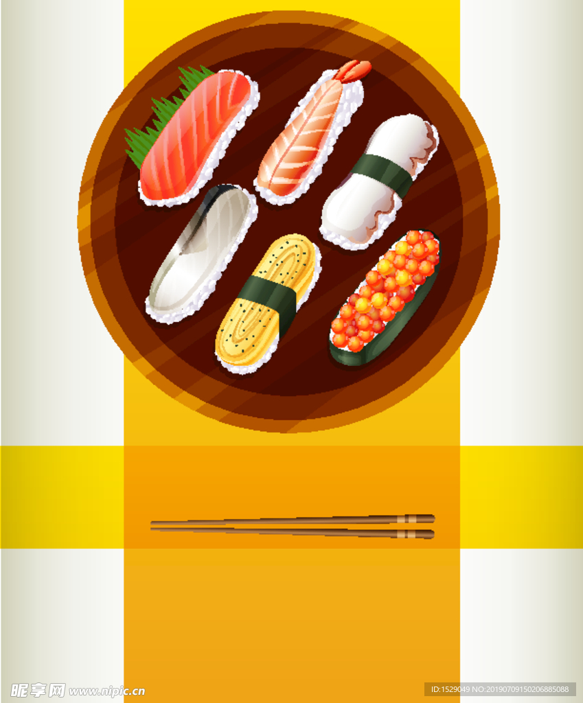 日本寿司矢量