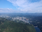 航拍恩施宣恩全景图片
