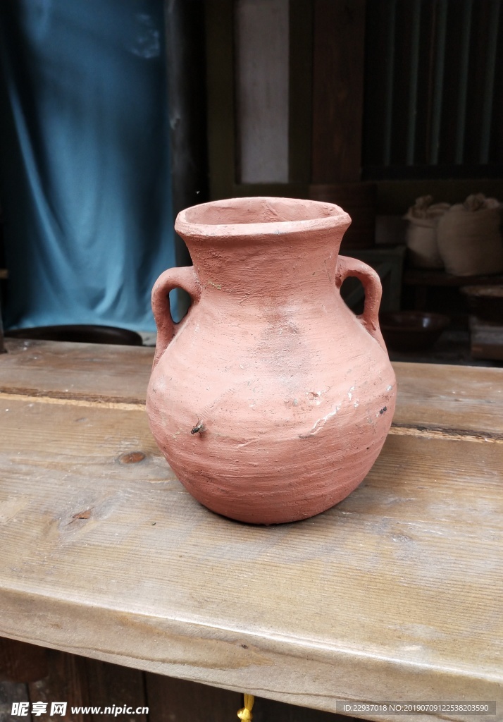 古代红泥壶