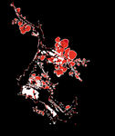 水墨梅花
