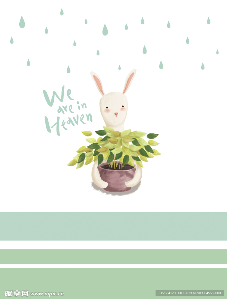 雨中动物