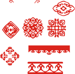 欧式花纹