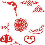 欧式花纹