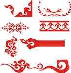 欧式花纹