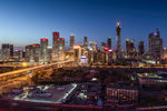 北京国贸CBD夜景