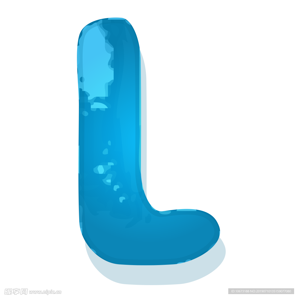 卡通字母