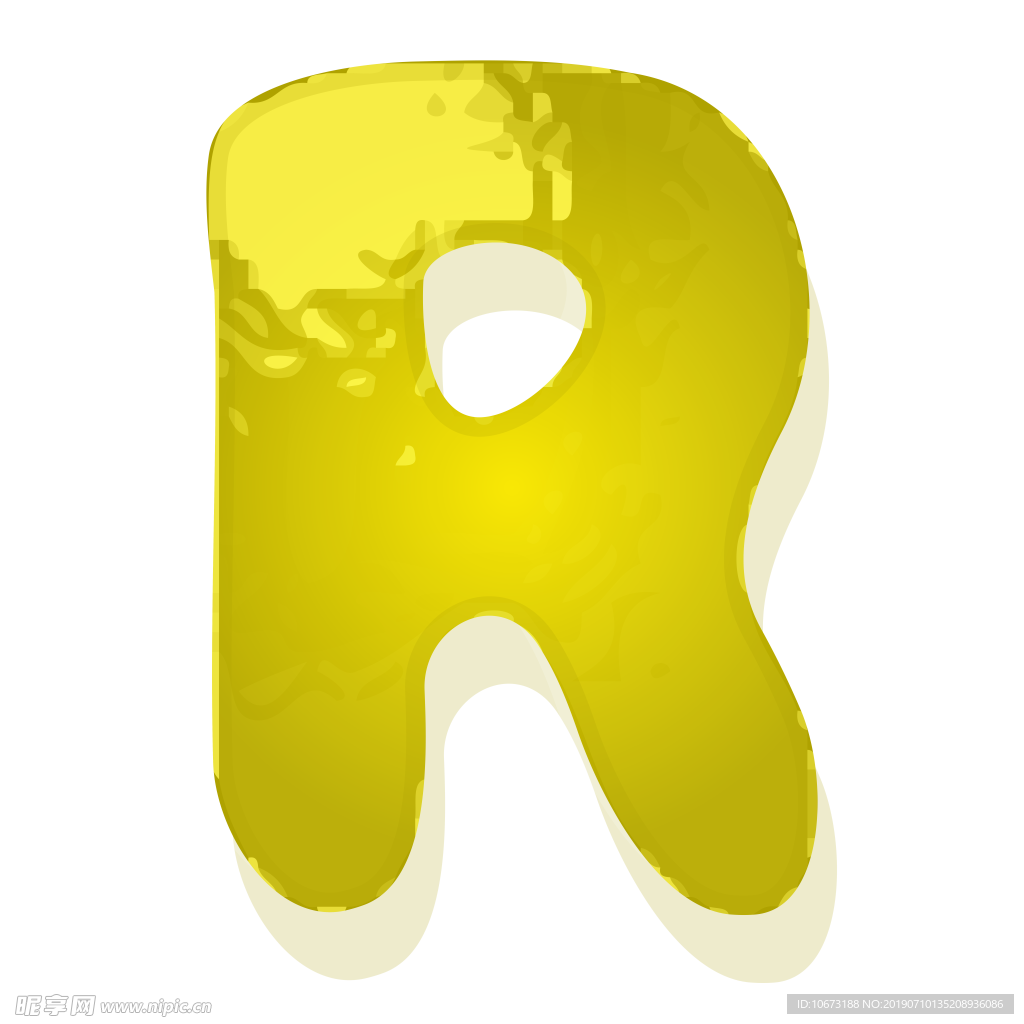 卡通字母