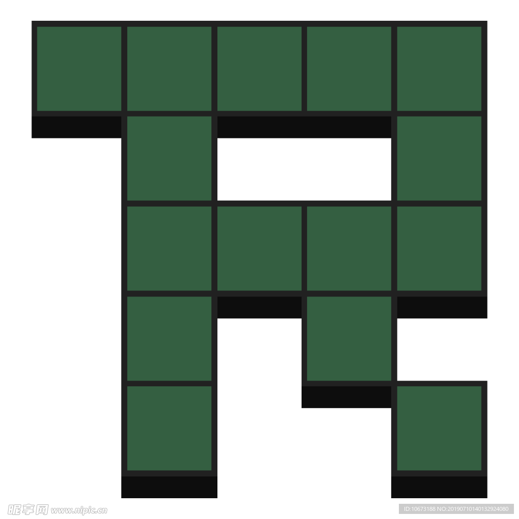 卡通字母