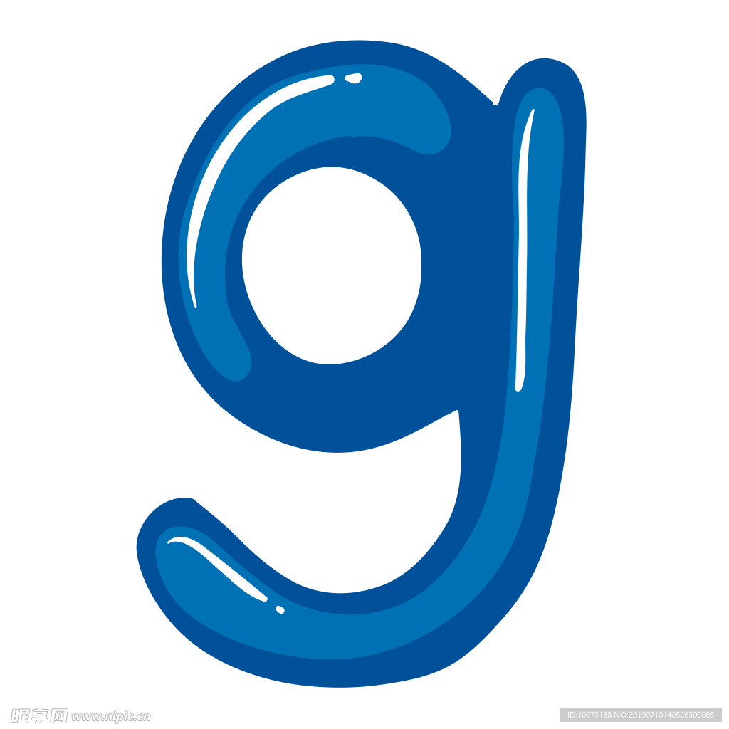 卡通字母