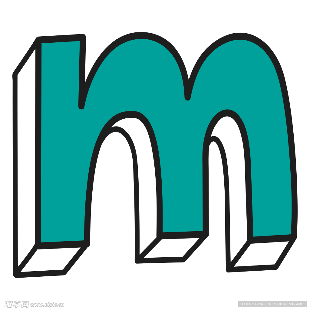 卡通字母
