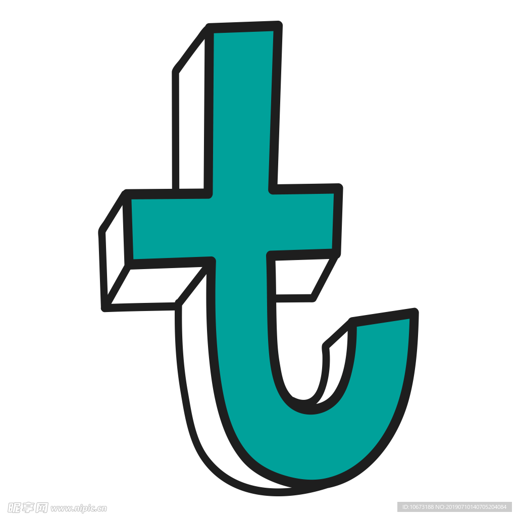 卡通字母