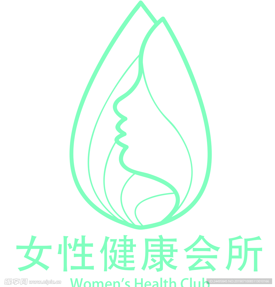女性logo