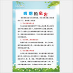 吸烟的危害海报