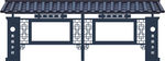 复古 宣传栏 雕塑 党建 户外