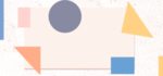 多彩几何扁平多边形banner