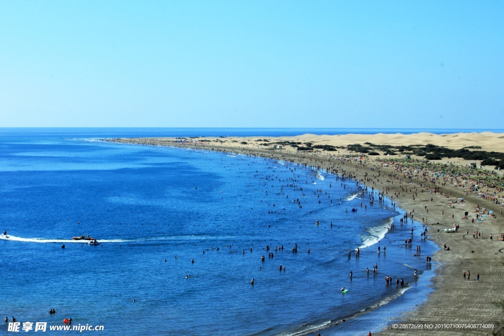 海滩
