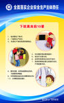 企业车间安全生产管理挂图