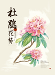 杜鹃花节旅行社海报