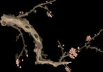 水墨梅花