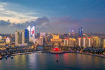 青岛城市夜景