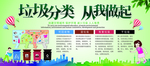 垃圾分类展板