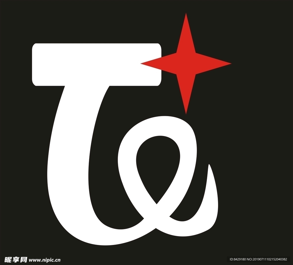谷洛天logo 标志