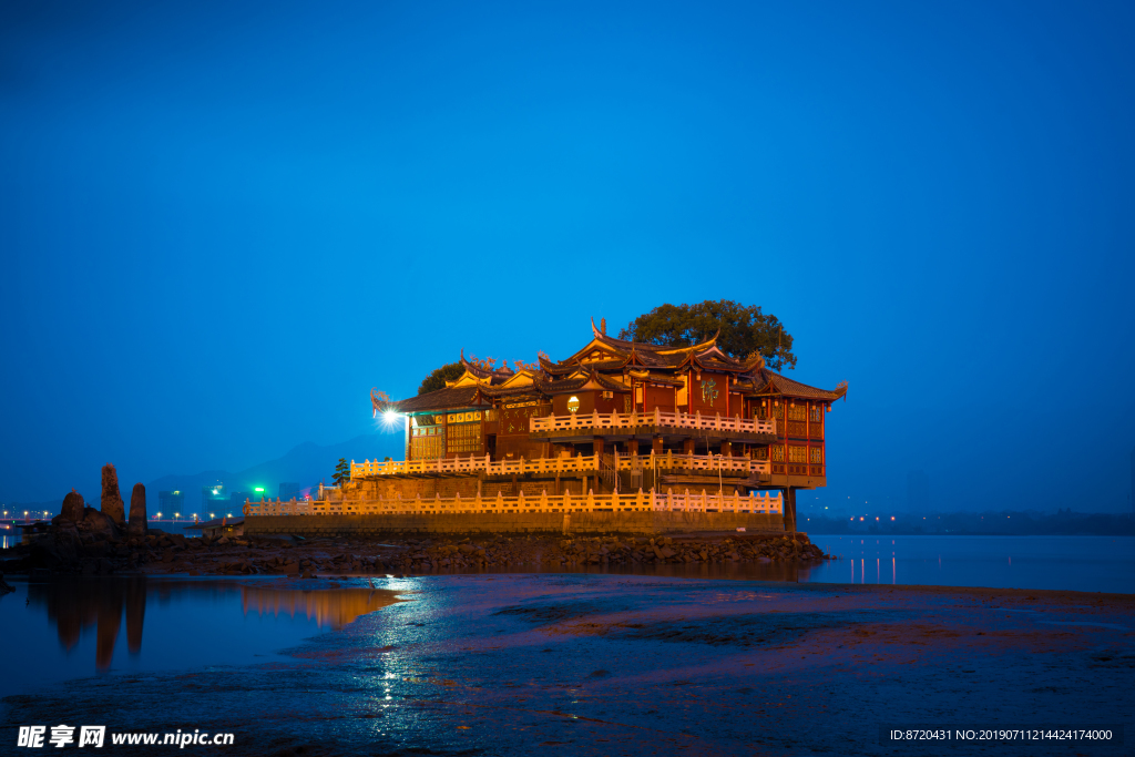 福州闽江金山寺风光