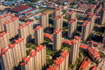 航拍青岛城市建设