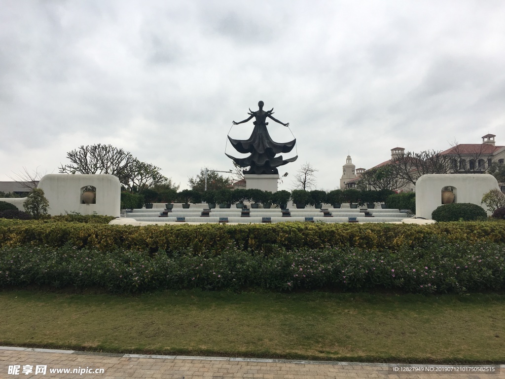 雕塑景观