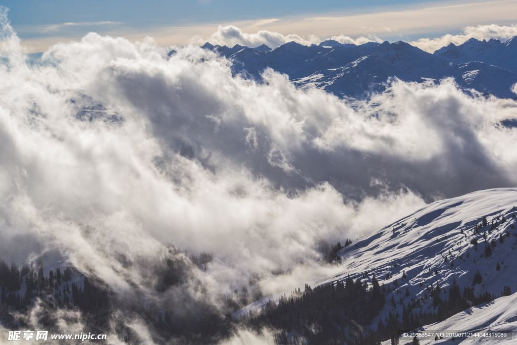 雪山图片