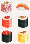 日本寿司样式