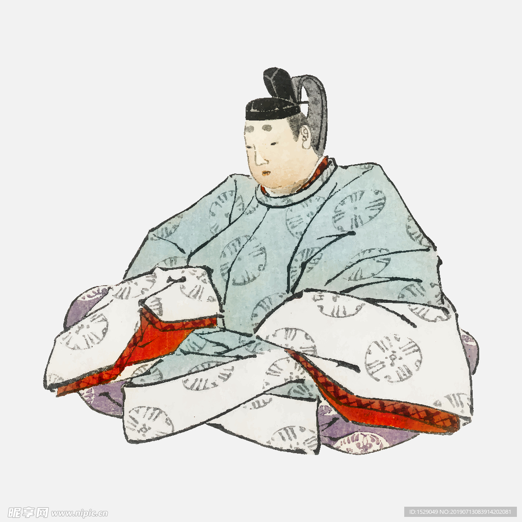 水墨画矢量