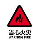 当心火灾
