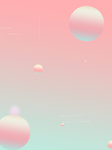 粉色渐变背景